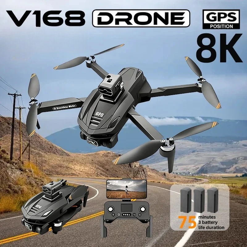 Drone Multispectral - طائرة بدون طيار V168 الأصلية مع