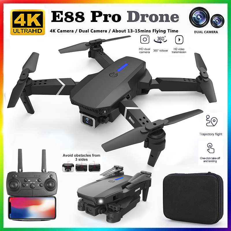 طائرة بدون طيار E88 احترافية ج - مراجعة Drone Lidar وسعره