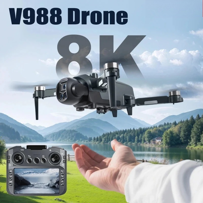 طائرة بدون طيار V988 الأصلية ب - مراجعة Drone Multispectral وسعره